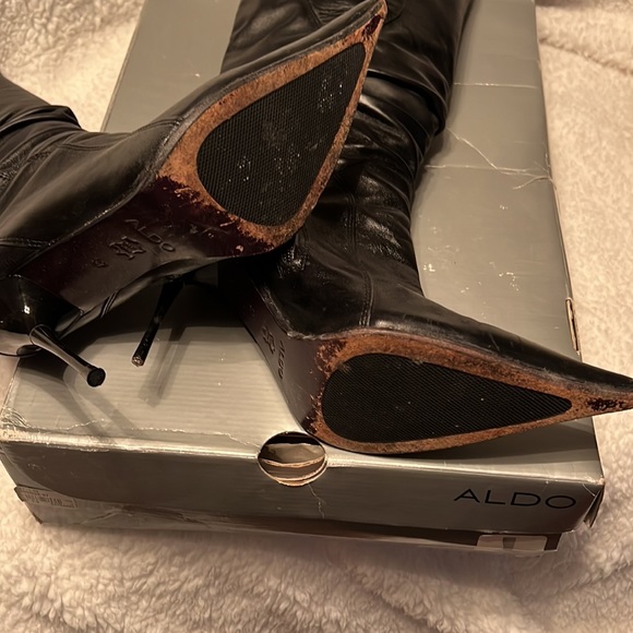 Vintage Aldo Docinee Stiletto Heel Boots - Picture 7 of 12